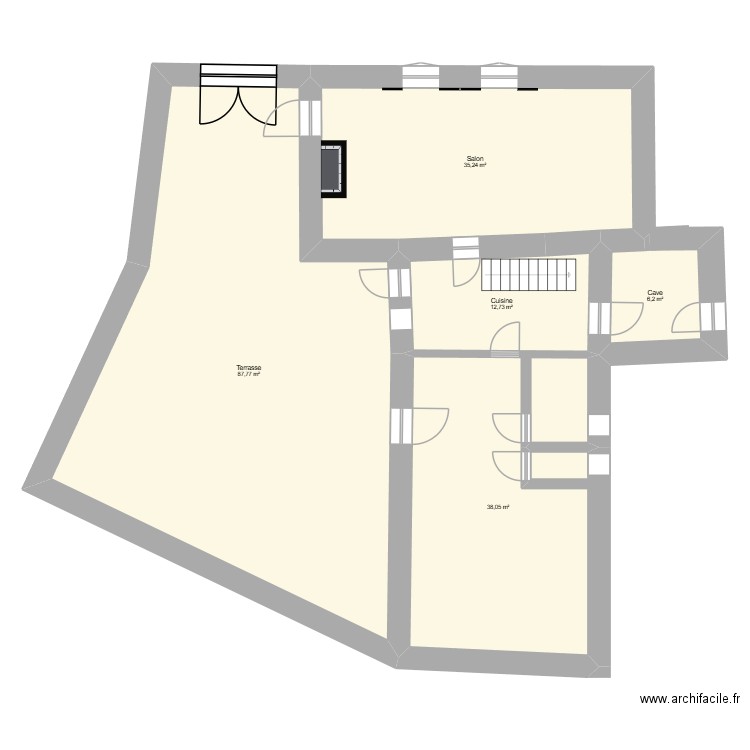 Boyals V5. Plan de 12 pièces et 352 m2