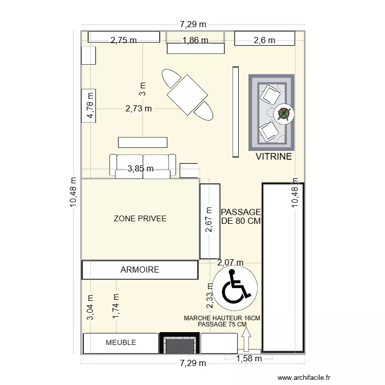 L\'authentique noailles. Plan de L\'authentique noailles. Plan de