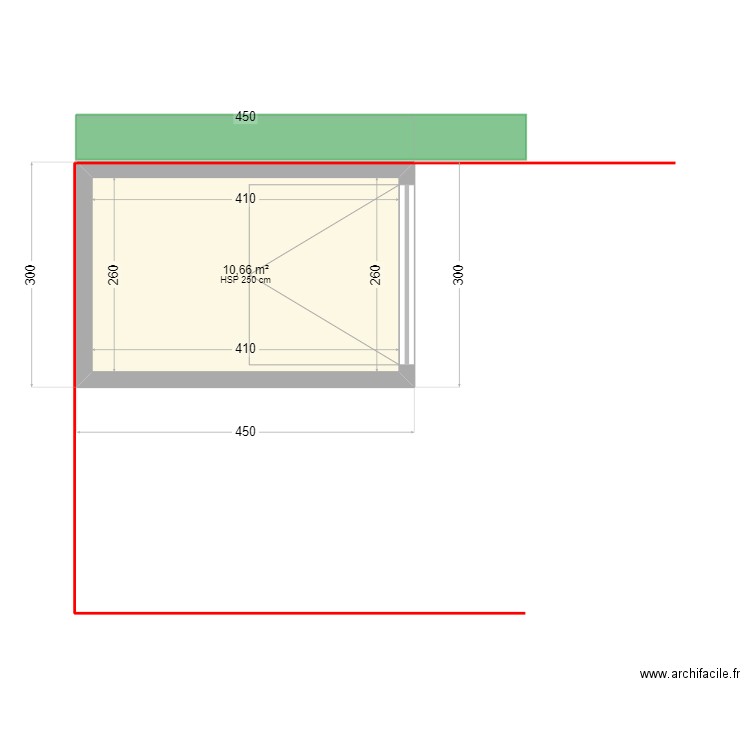 trez. Plan de 0 pièce et 0 m2