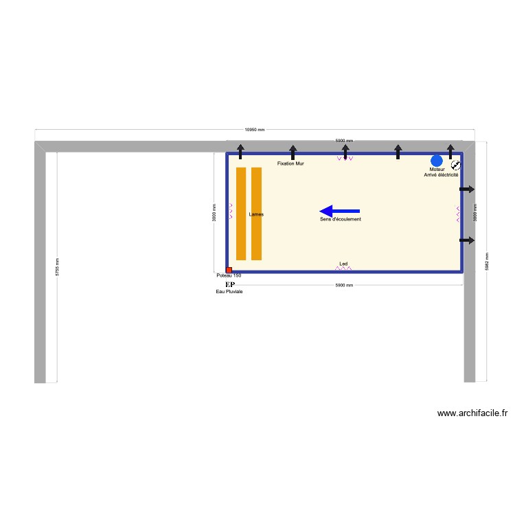 Leblanc. Plan de 0 pièce et 0 m2