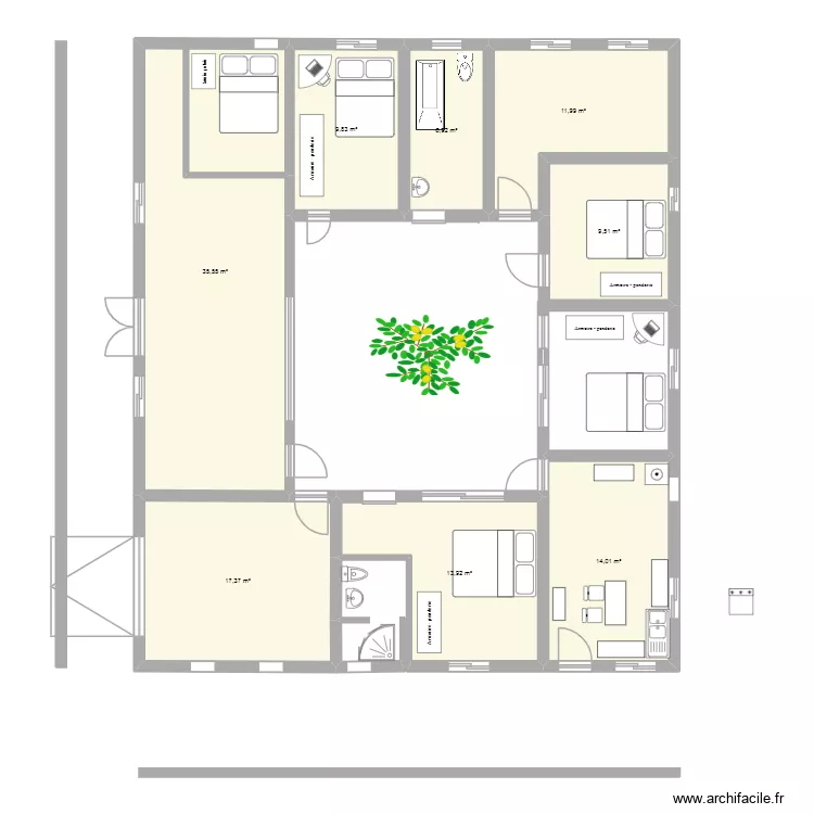 khushighar. Plan de 8 et 119 m² khushighar. Plan de 8 et 119 m²