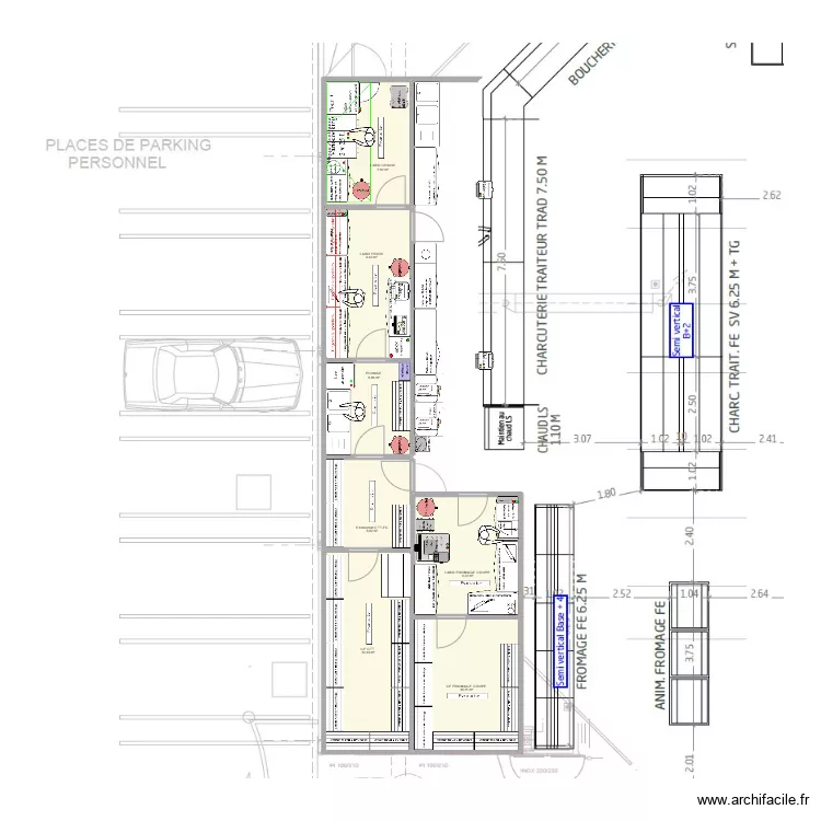 CLOUANGE V1. Plan de 