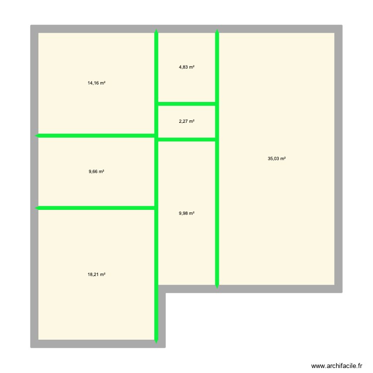yacine 2. Plan de 0 pièce et 0 m2