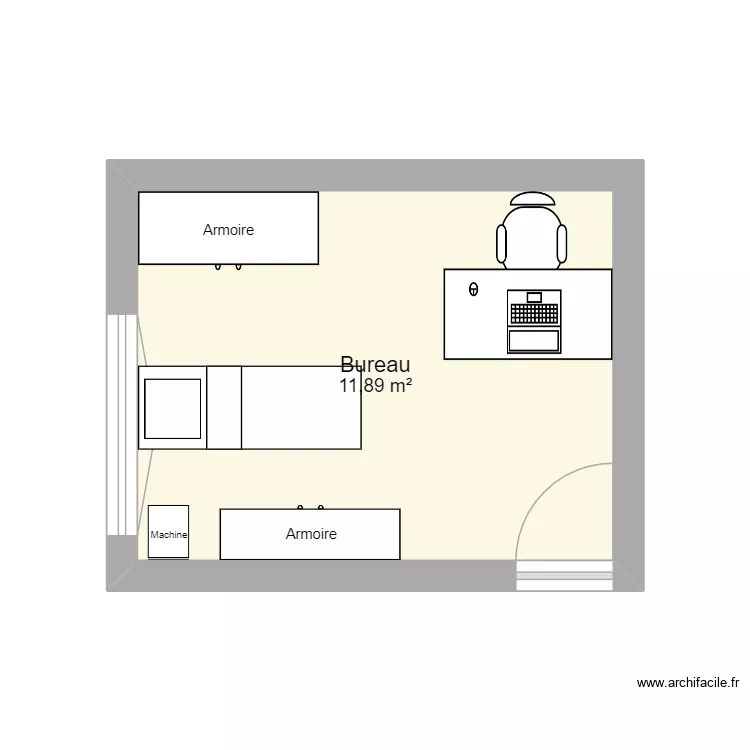 Institut. Plan de 1 et 12 m² Institut. Plan de 1 et 12 m²
