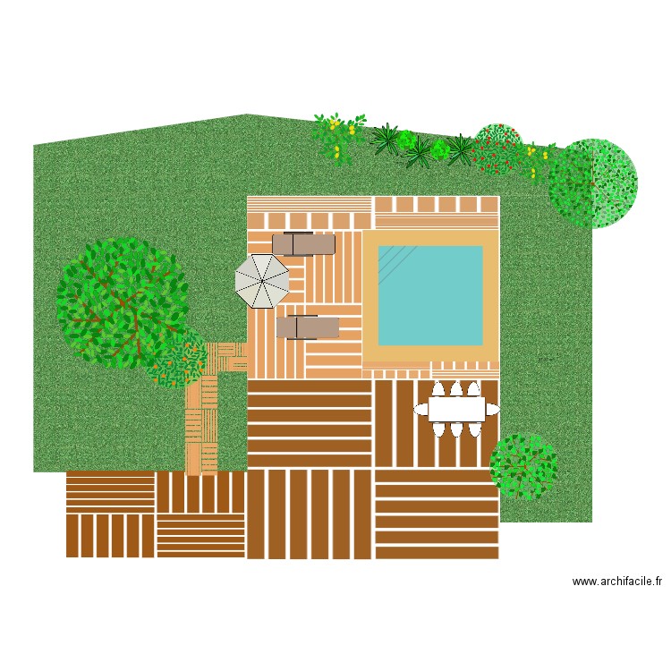 Piscine La Marinière. Plan de 0 pièce et 0 m2