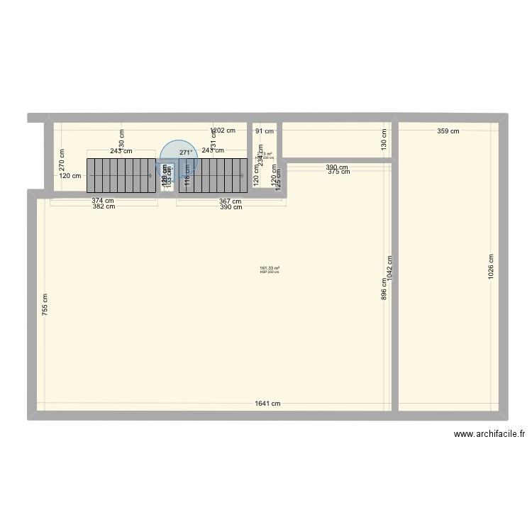 MIMA 2. Plan de 3 pièces et 164 m2