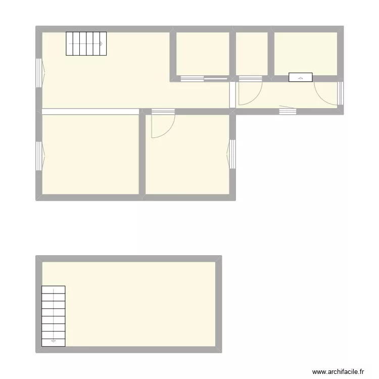 BOUTIN - ROUEN. Plan de 