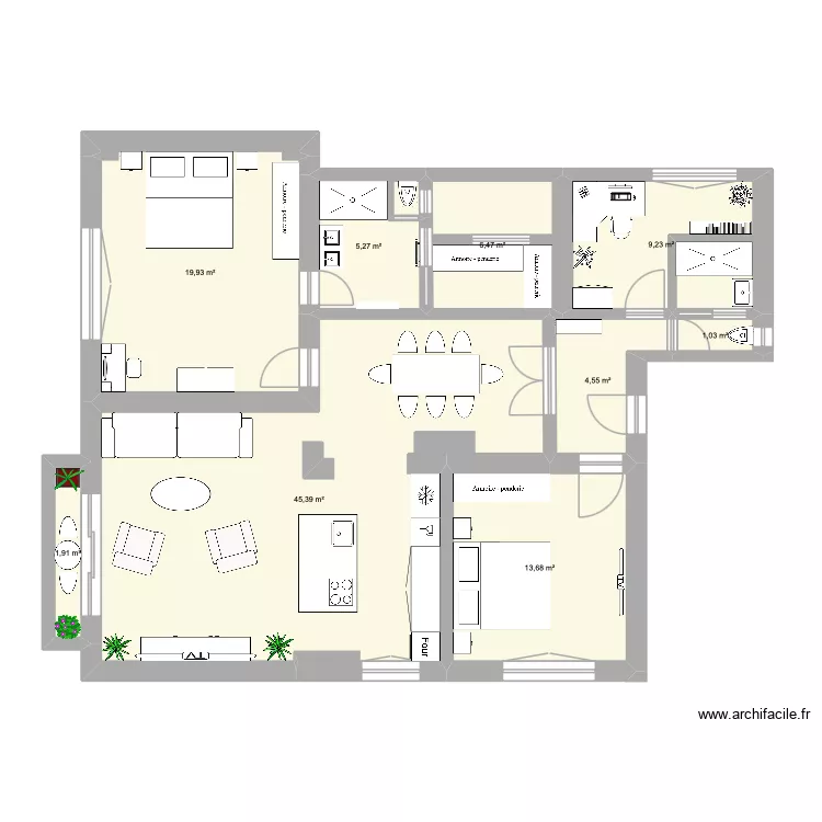 AKASKOV Projet. Plan de 