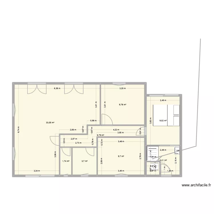 bonzon tyrosse. Plan de 