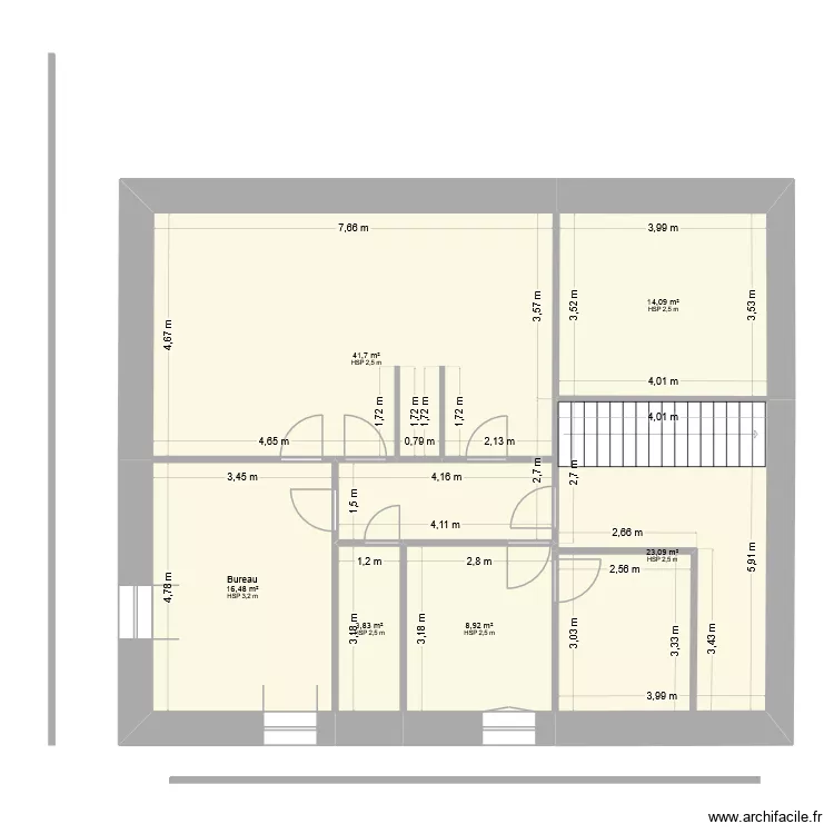 Plan Thévenot. Plan de 7 Pièces et 223 m² Plan Thévenot. Plan de 7 Pièces et 223 m²