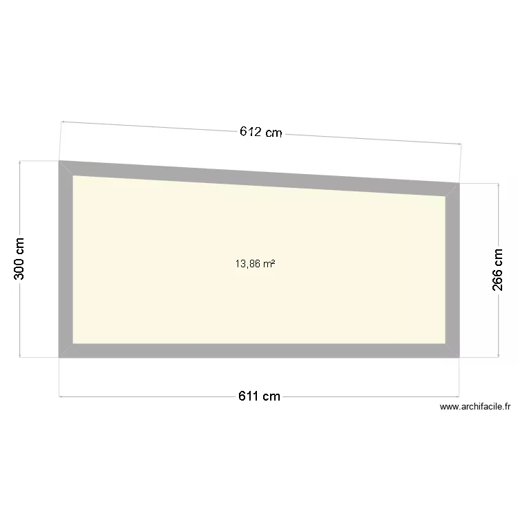 plan sud. Plan de 1 et 14 m² plan sud. Plan de 1 et 14 m²