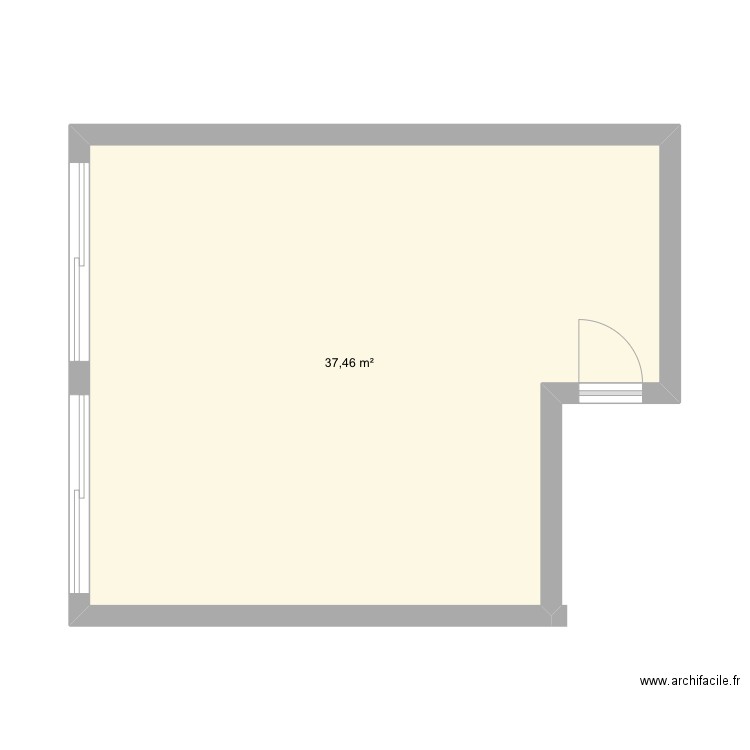 Dépôt stade Michelle . Plan de 0 pièce et 0 m2
