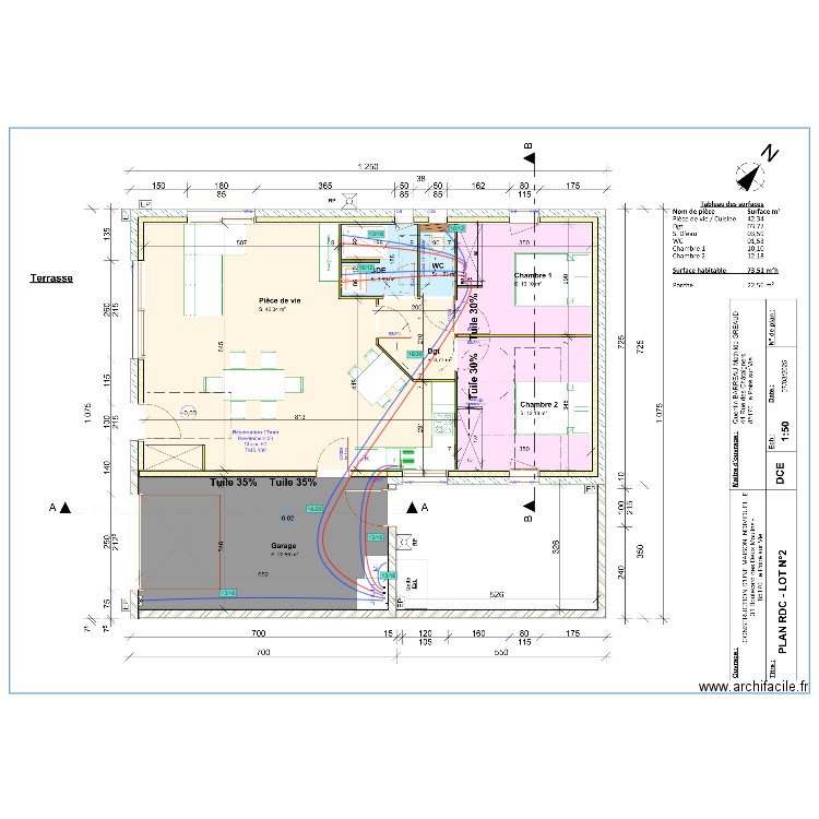 SCI QUEMA IMMO PLOMBERIE. Plan de 0 pièce et 0 m2