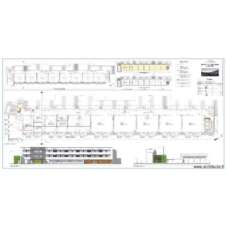 R+1   Implantation. Plan de 0 pièce et 0 m2