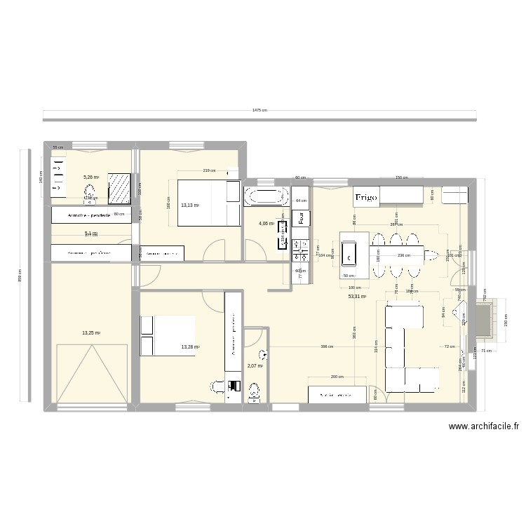 maison_cenon_3. Plan de 0 pièce et 0 m2