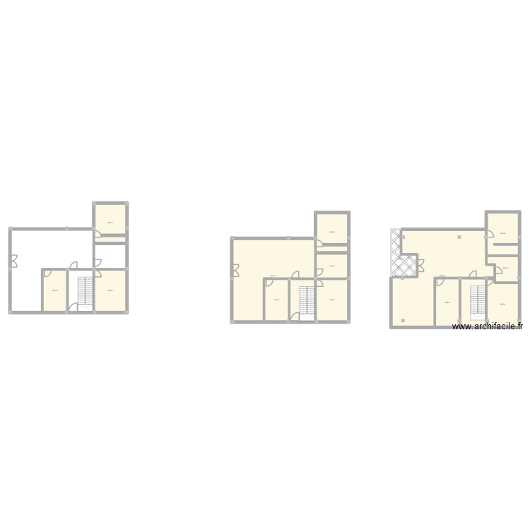 maison. Plan de 14 pièces et 344 m2