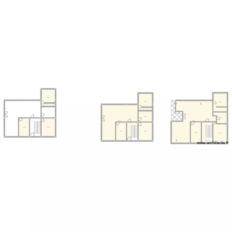 maison. Plan de maison. Plan de