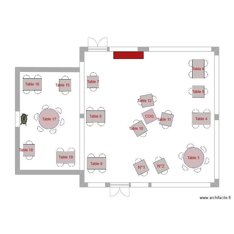 Chap 1. Plan de 1 pièce et 57 m2