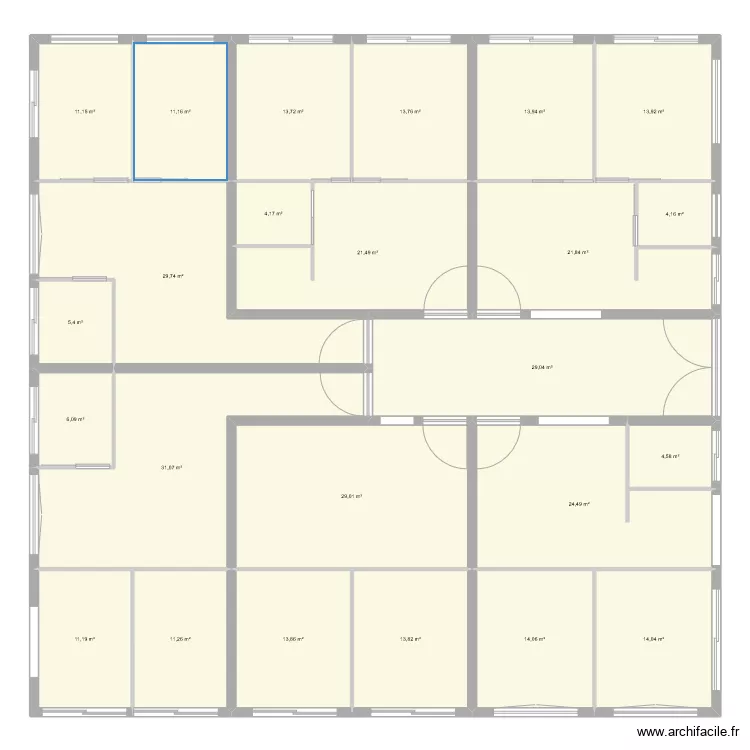 Premier Jet. Plan de 