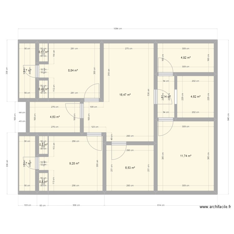 Angondjé. Plan de 0 pièce et 0 m2