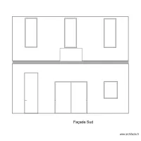 Fa&ccedil;ade Sud  initiale 2