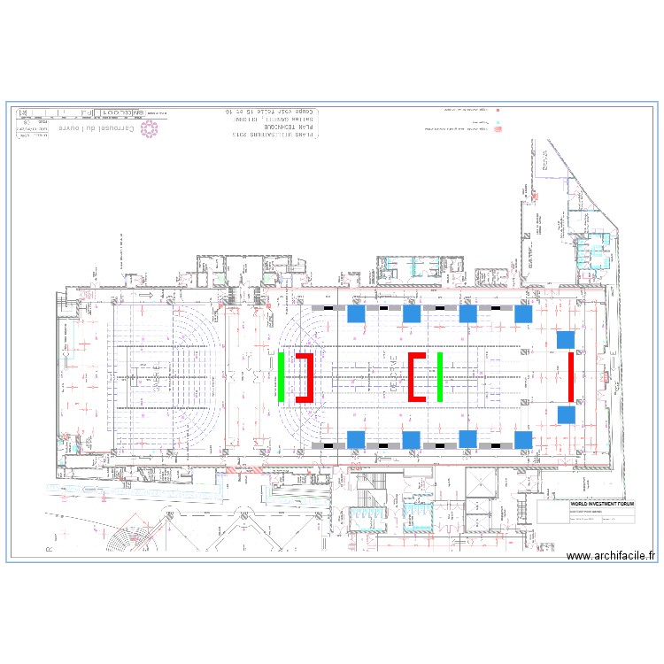 Carrousel du Louvre. Plan de 0 pièce et 0 m2