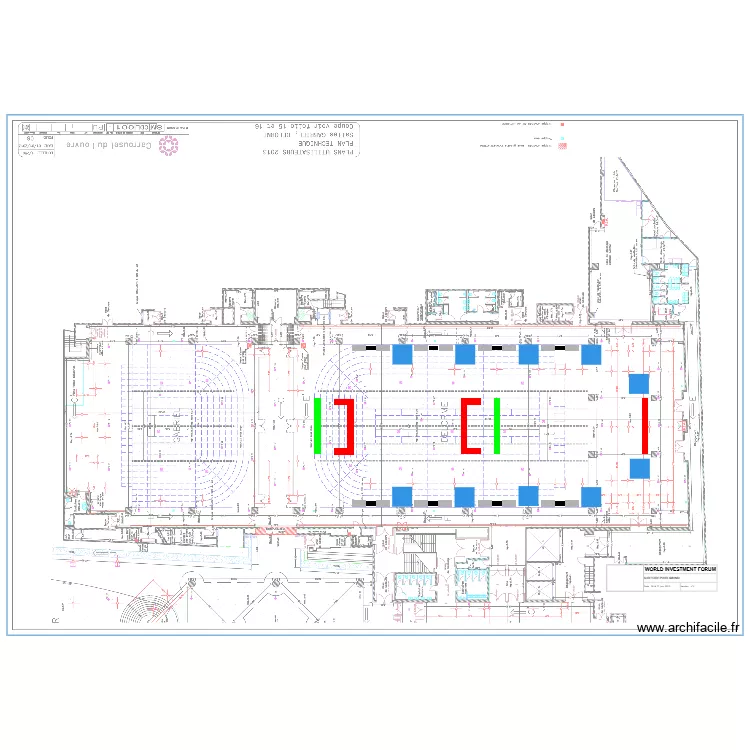 Carrousel du Louvre. Plan de Carrousel du Louvre. Plan de
