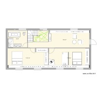 plan maison 1 étage