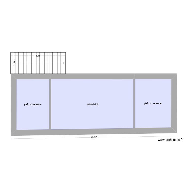 castanet electricité. Plan de 7 pièces et 291 m2