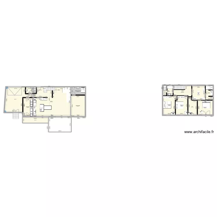 MAISON VALID&Eacute; motif FD 01/09. Plan de 