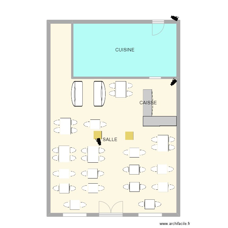 VERDANT. Plan de 2 pièces et 136 m2