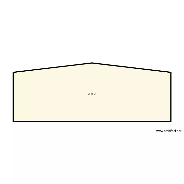 FACADE AGENCE HOMMAGE. Plan de 1 et 48 m² FACADE AGENCE HOMMAGE. Plan de 1 et 48 m²