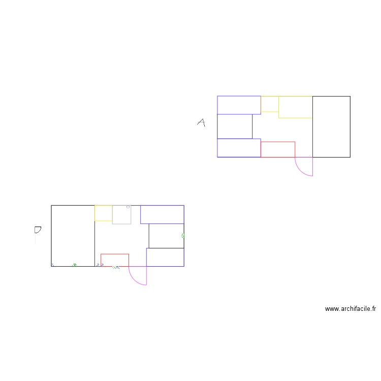 Caravane. Plan de 0 pièce et 0 m2