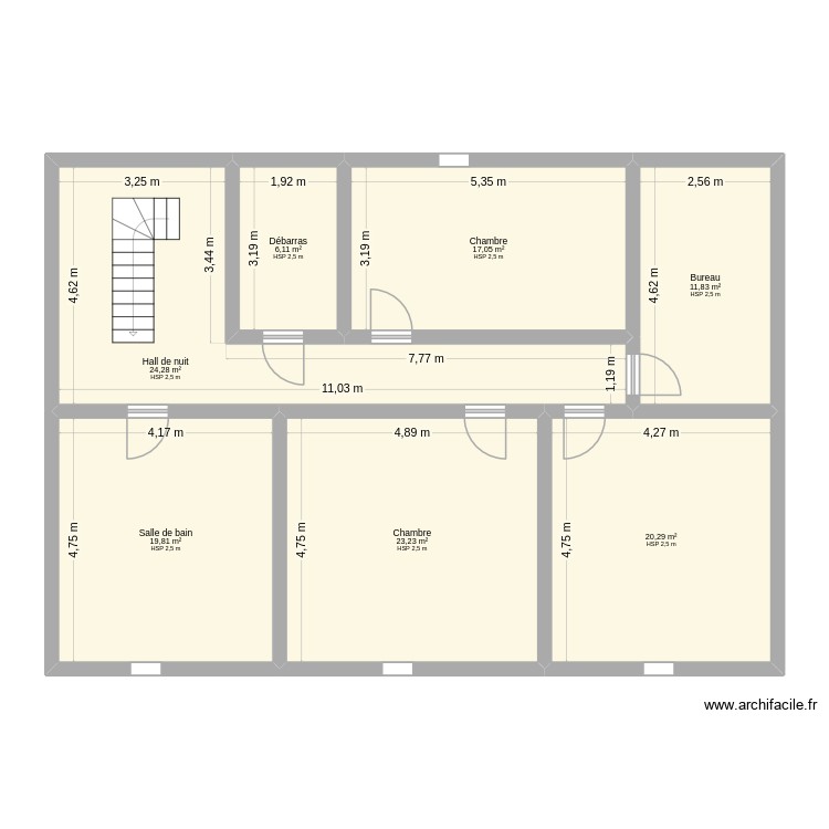 Etage Mel. Plan de 0 pièce et 0 m2