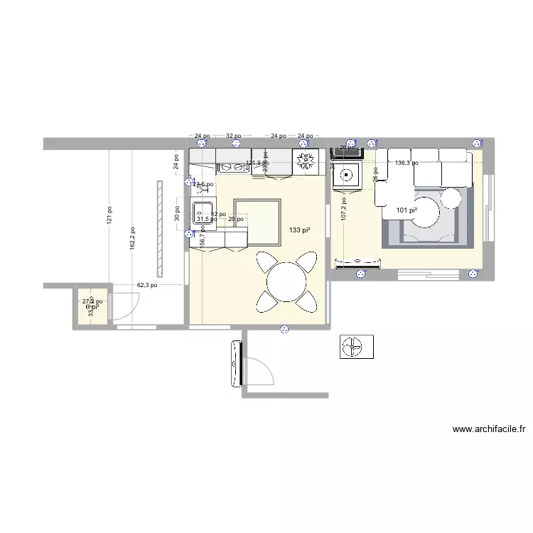 Cuisine milieu version 6. Plan de Cuisine milieu version 6. Plan de