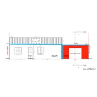 DPC 4 Les plans des façades vue EST