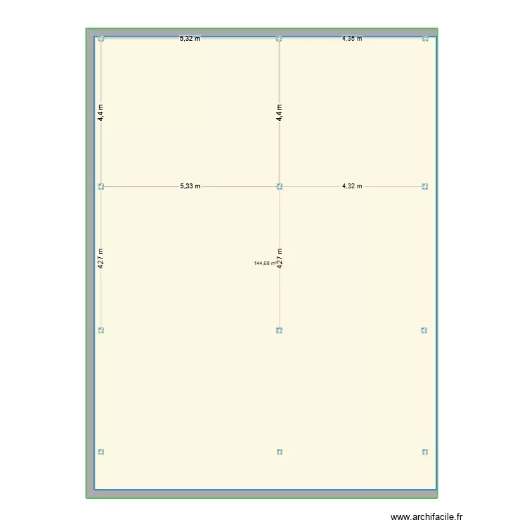 STRUCTURE mEZZANINE. Plan de 