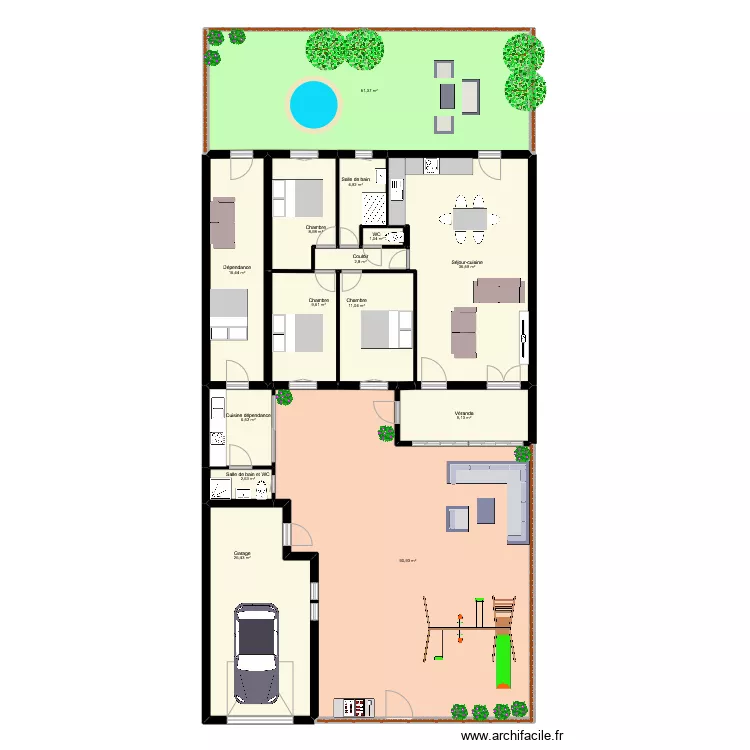 SANTIAGO CORTES. Plan de 
