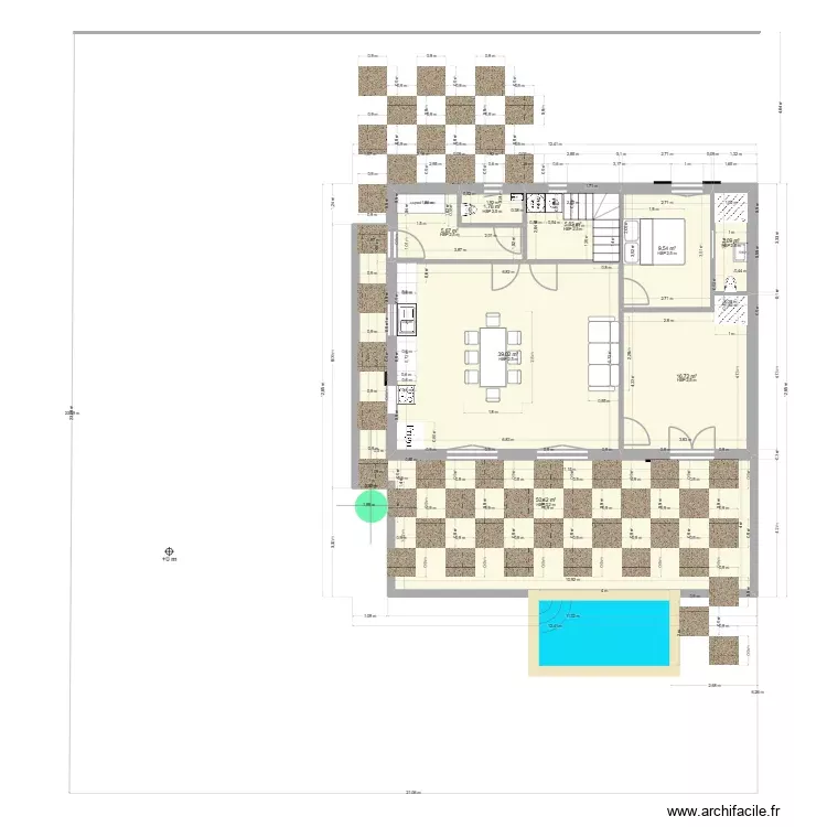 saumane 84 rdcxx. Plan de 18 Pièces et 212 m²