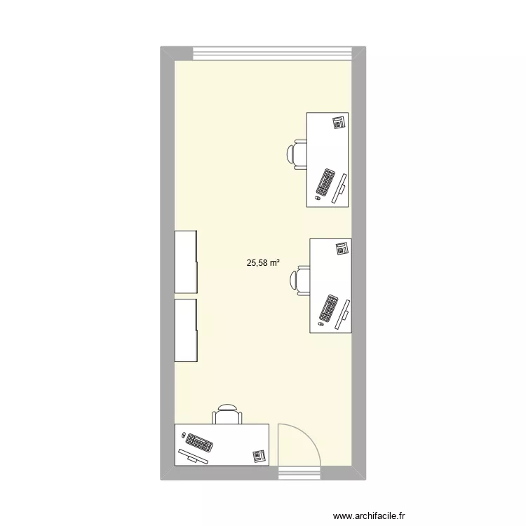 00 E 132. Plan de 1 et 26 m² 00 E 132. Plan de 1 et 26 m²