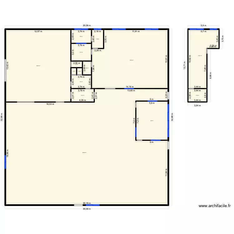 Confection Vire. Plan de 