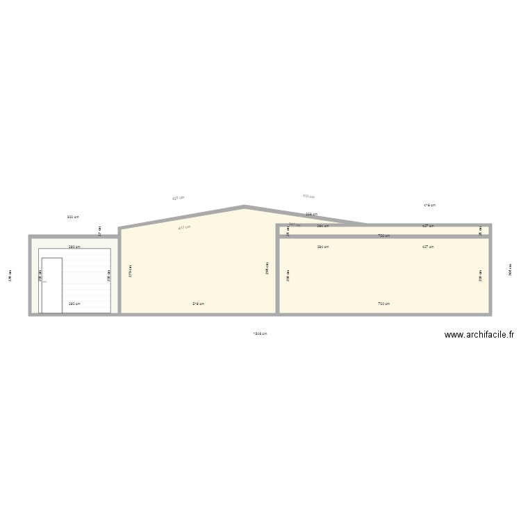 MESCHERS PIGNON + MODULE. Plan de 4 pièces et 44 m2