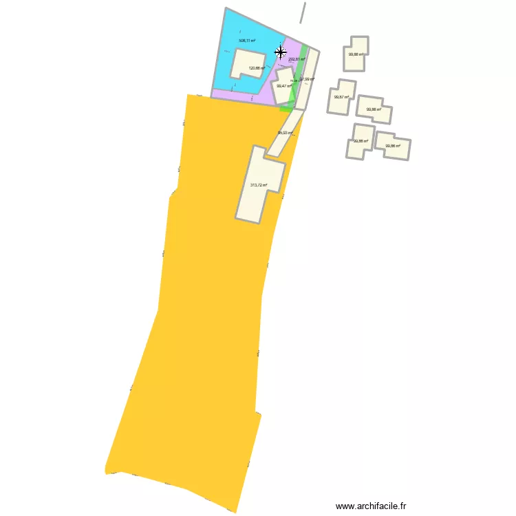 La Cochais A727 V4. Plan de La Cochais A727 V4. Plan de