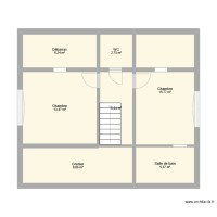 Plan actuel étage