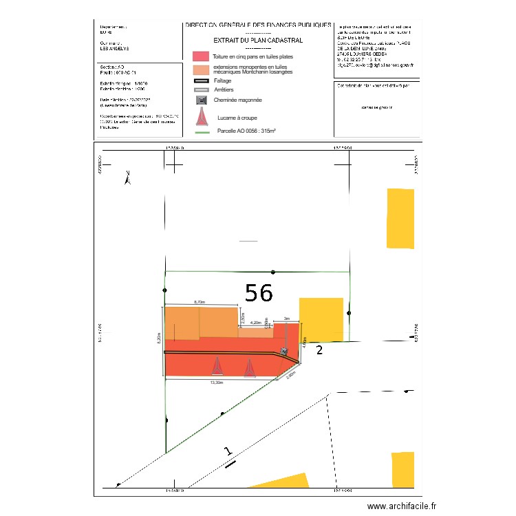dp02 LEMERCIER. Plan de 0 pièce et 0 m2