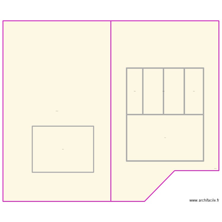 Servais V3. Plan de 7 pièces et 5026 m2