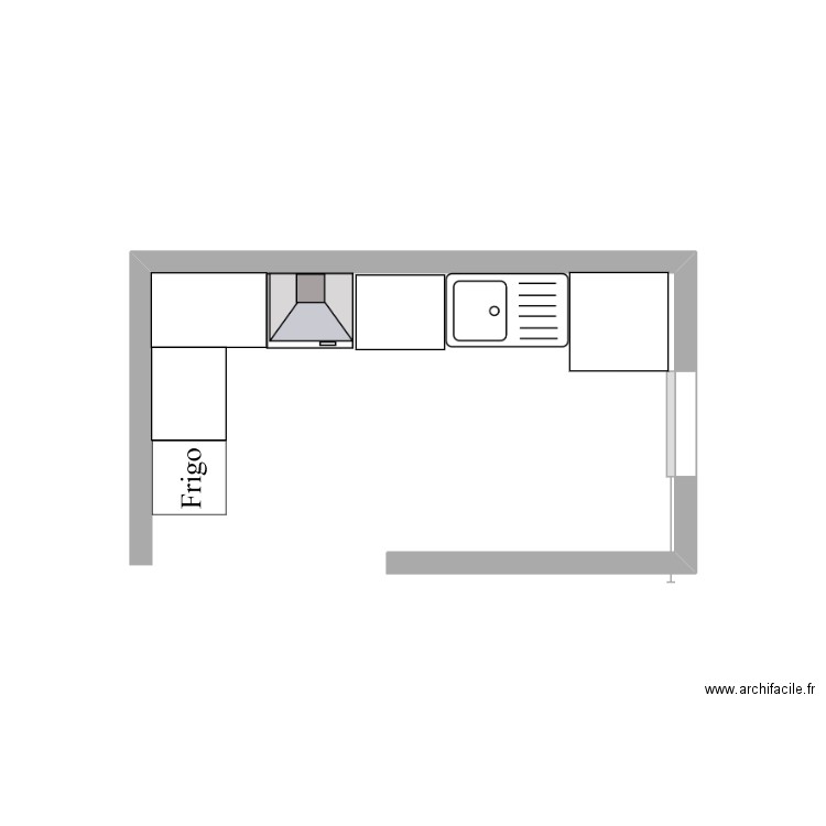 CUISINE. Plan de 0 pièce et 0 m2
