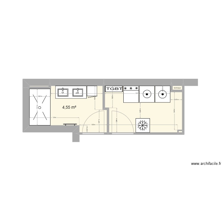 Lea. Plan de 5 pièces et 10 m2