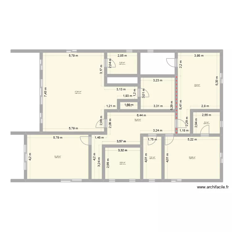 Maison BIKELE 3. Plan de 10 et 177 m² Maison BIKELE 3. Plan de 10 et 177 m²