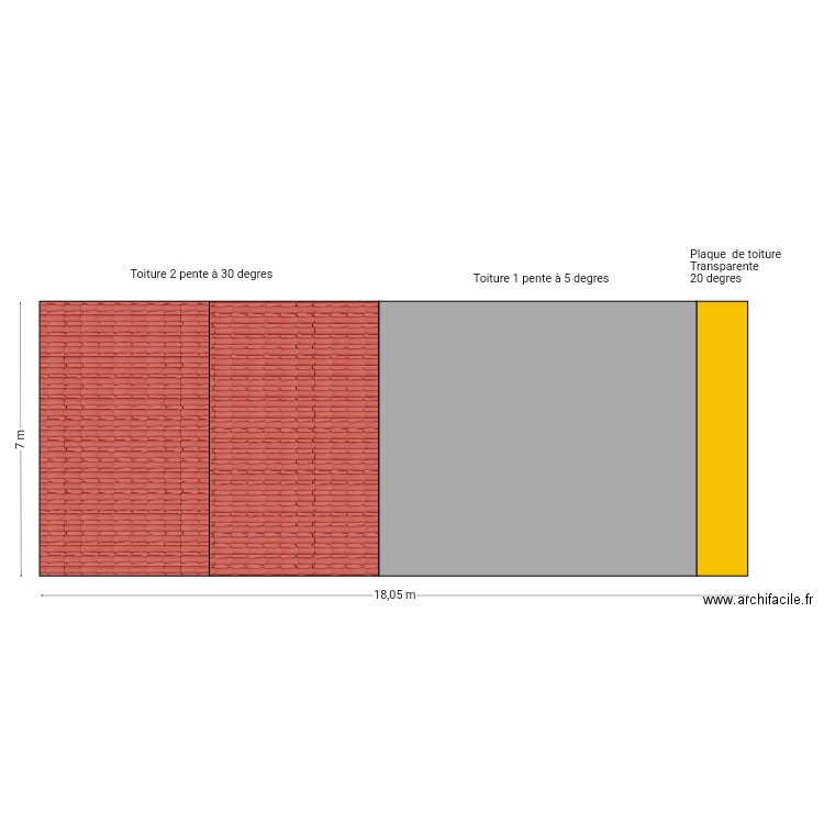 Toiture apres. Plan de 0 pièce et 0 m2